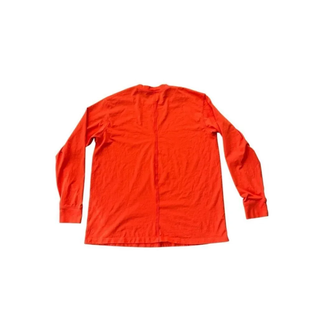 Lululemon All Yours Long-Sleeve Shirt Solar Orange 8